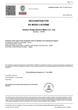 BV型式認(rèn)可